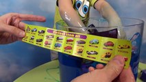 Делаем лизун Слими Бафф и открываем сюрприз игрушки Surprise toys in a Slimy Baf