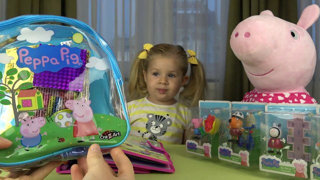 ПОДАРКИ для Дианы от СВИНКИ ПЕППЫ Полезные игрушки из мультика Свинка Пеппа 2016 ✿ Kids Diana Show