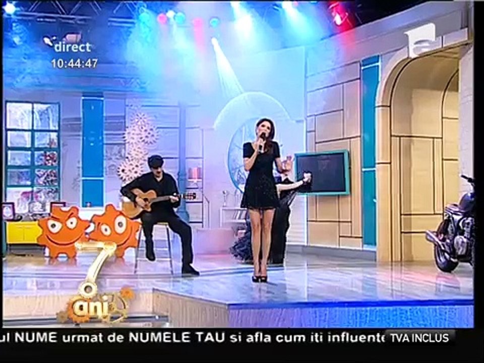 CRISTINA SPATAR (Neatza cu Razvan si Dani - tv show)