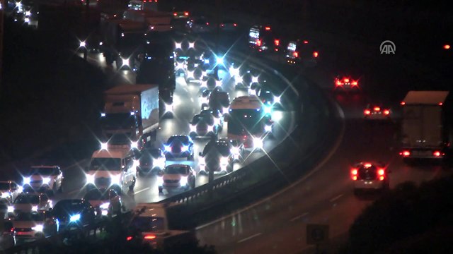 Tatilciler dönüş yolunda - KOCAELİ