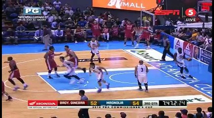 BRGY GINEBRA VS MAGNOLIA June 17, 2018 3Q
