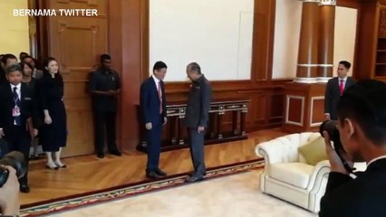 Mahathir, Jack Ma meet in Putrajaya