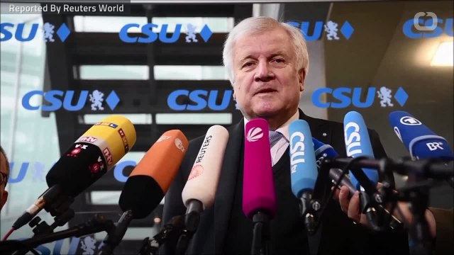 German Interior Minister Claims Migrant Row With Merkel Can Be Overcome