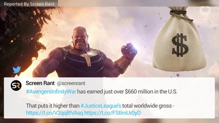 Infinity War Domestic Box Office Now Higher Than Justice League’s Global Take