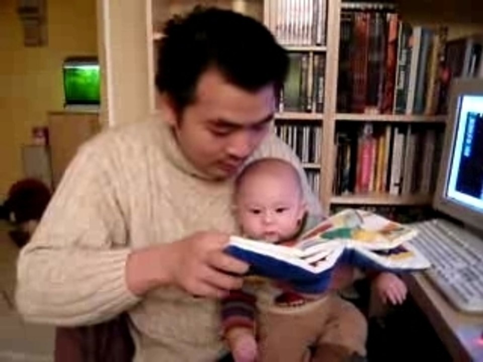 la lecture avec papa