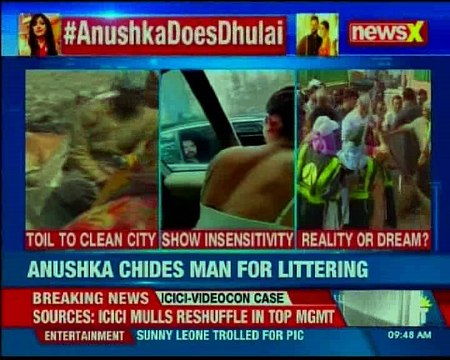 Anushka Sharma chides man for littering; owner of luxury car has no civic sense