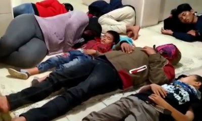 Terjebak Macet, Sejumlah Pemudik Istirahat di Masjid