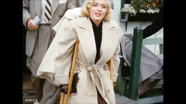 Marilyn Monroe 2 Very Rare Colour Home Movies 1953/1956