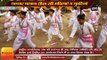 Uttar Pradesh News II Girls and women weapon training for self defense in Aligarh
