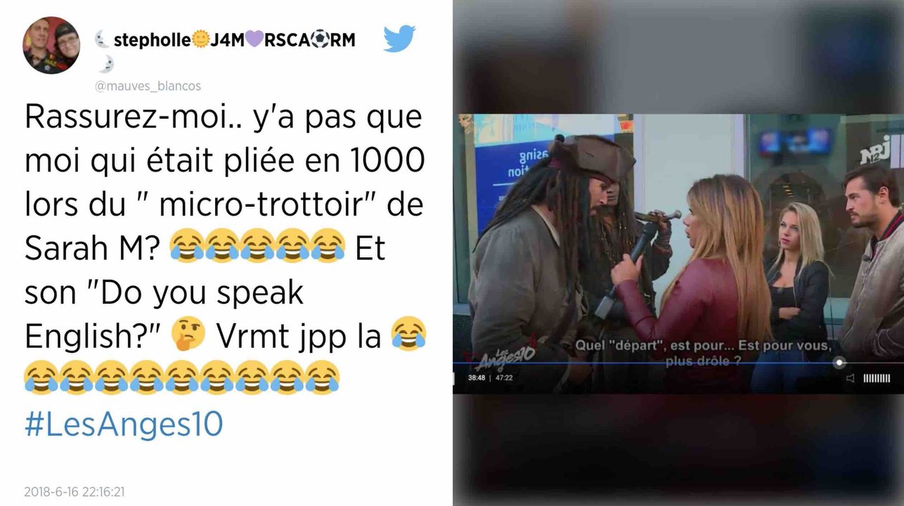 Les Anges 10 : Les internautes se moquent de Sarah Martins !