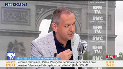Un "pognon de dingue"? "Y'en a un peu plus chez les ex-PDG de Carrefour", estime Pavageau (FO)