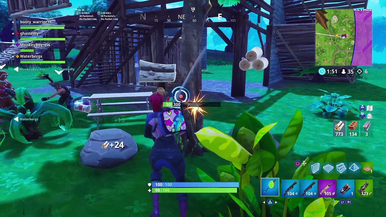 Fortnite 30 bomb squad