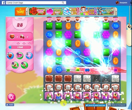 Candy Crush-Level 1668