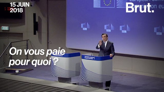 Un journaliste s'en prend au porte-parole de la Commission européenne