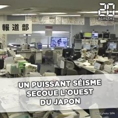 Download Video: Un puissant séisme secoue l'ouest du Japon