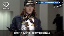 Teddy Quinlivan Models Spring/Summer 2018 | FashionTV | FTV