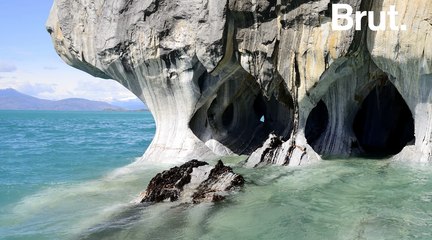 Chili : les grottes du lac General Carrera