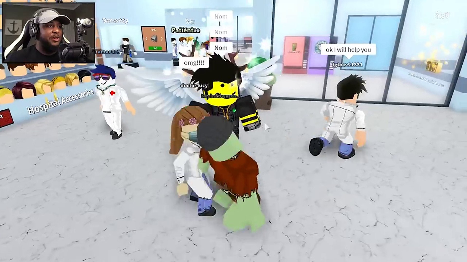 Transforming Into A Zombie Roblox Hospital Roleplay