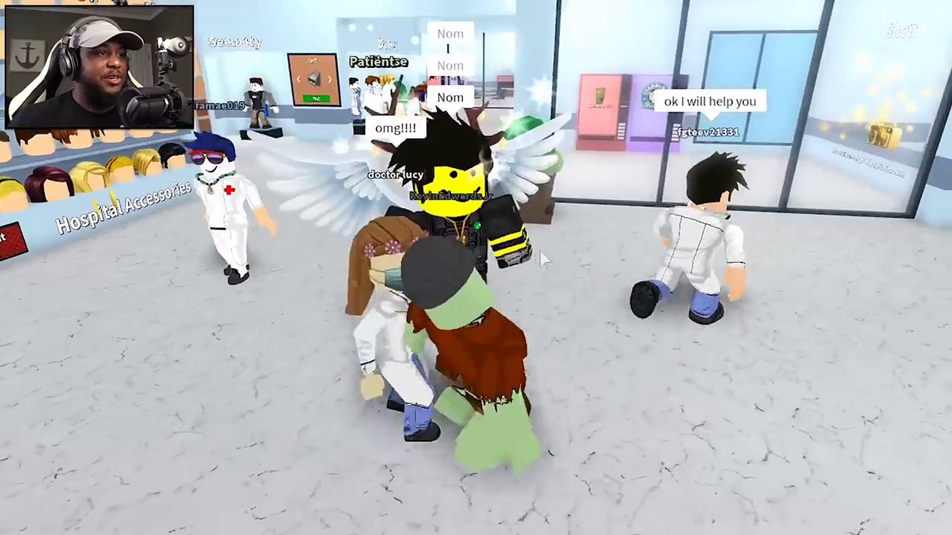 Transforming Into A Zombie Roblox Hospital Roleplay Dailymotion Video - roblox zombie hospital obby escape the zombie apocalypse and survive roblox