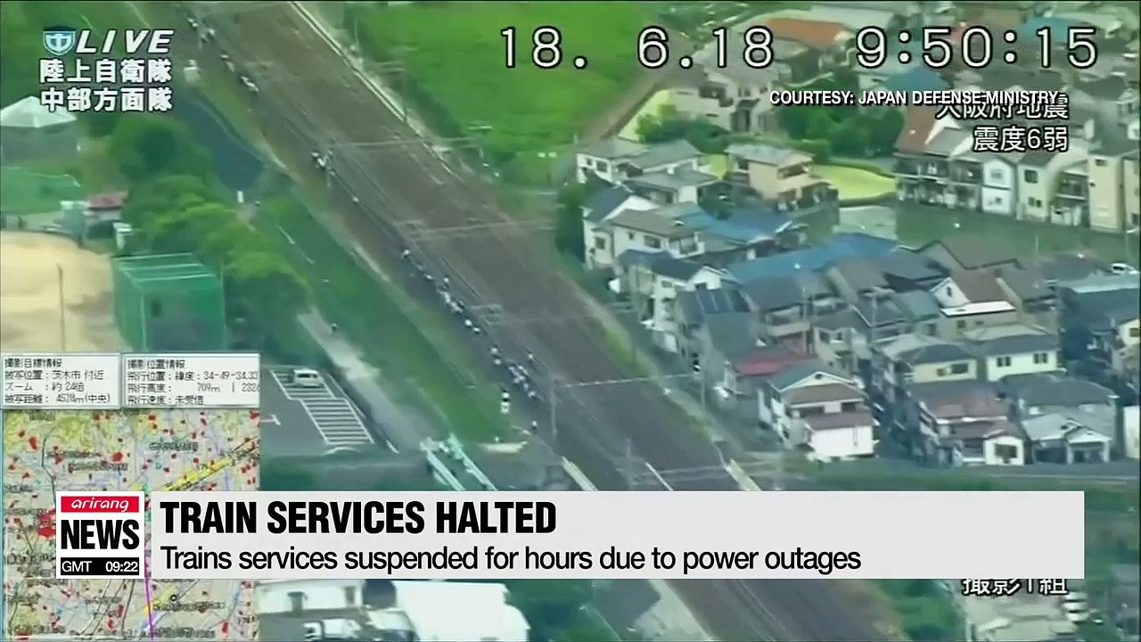 Magnitude 6.1 earthquake hits Osaka; no tsunami warning issued