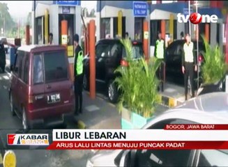 Libur Lebaran, Lalu Lintas Menuju Puncak Padat