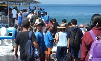 Wisatawan yang Menuju Pulau Nusa Penida Membludak