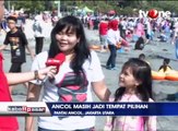 Menikmati Libur Lebaran di Pantai Ancol