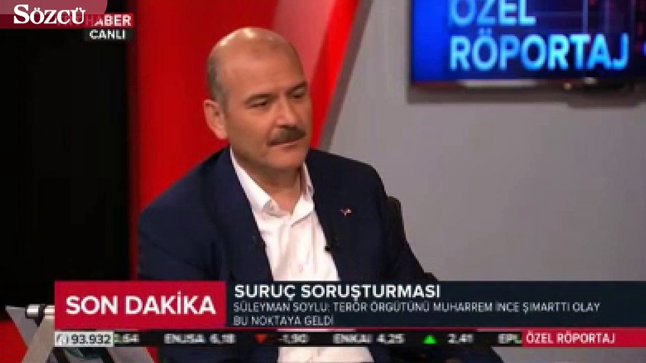 Süleyman Soylu: "Hepimizi ölümle tehdit ediyor"