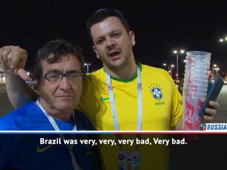 Brazil fans still upbeat despite draw with Switzerland
