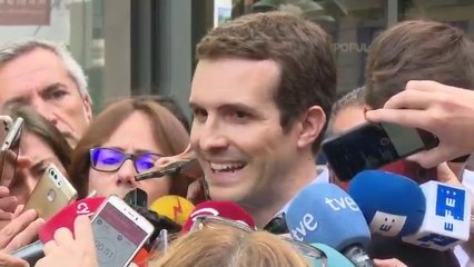 Pablo Casado: "Yo sí quiero presidir el PP"