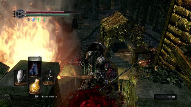 DARK SOULS™: REMASTERED - Capra Demon fight
