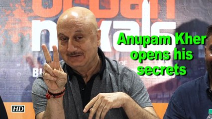 Anupam Kher opens on STEALING & Running from Home