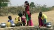 Indian village girls climb into wells as deep as 40ft for buckets of worm-ridden water