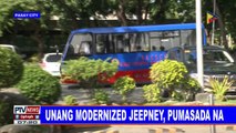 #PTVNEWS: Unang modernized jeepney, pumasada na