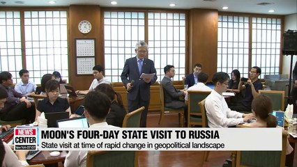 With Moon's state visit ahead, S. Korea and Russia look to Putin's role in Peninsula issues