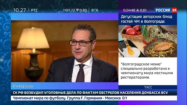 Вице-канцлер Австрии: наш диалог с Россией прекрасно развивается