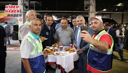 (18 Haziran 2018) BÜYÜKŞEHİR'DE BAYRAMLAŞMA “HİZMETTE KUSUR ETMEDEN ÇALIŞIYORUZ”