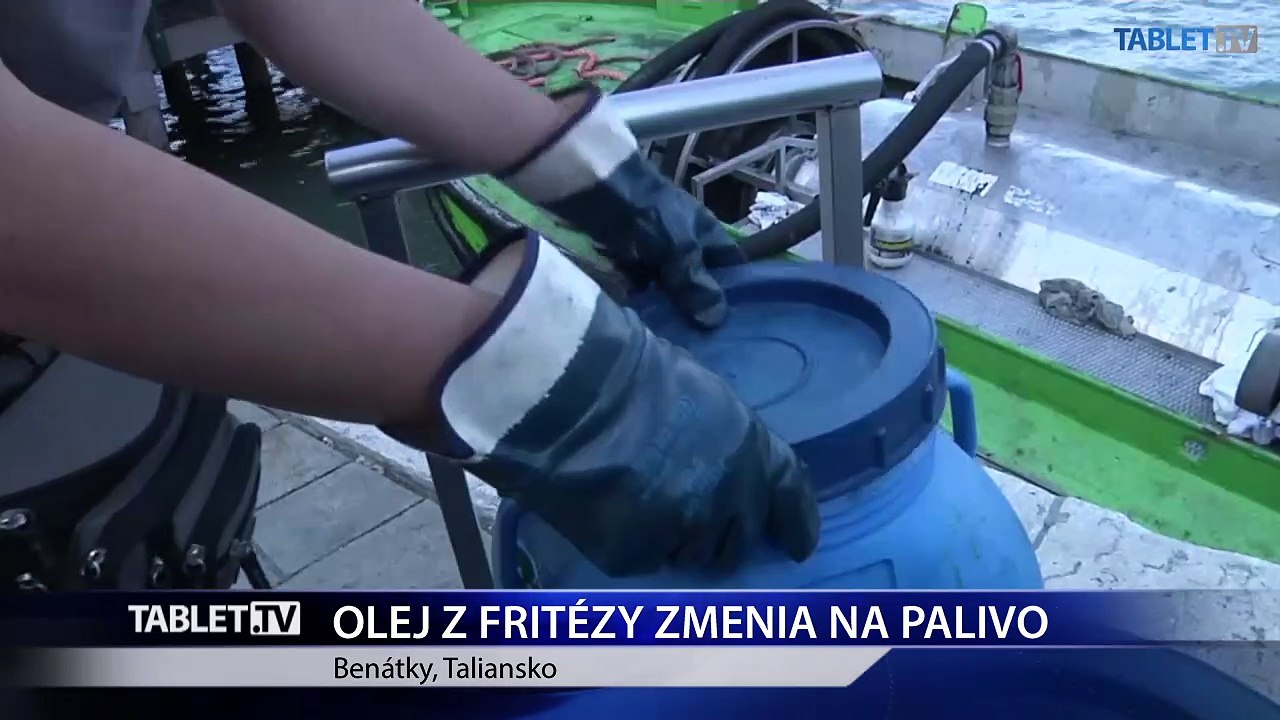 Použitý olej na vyprážanie chcú v Benátkach používať ako ekologickejšie palivo do plavidiel