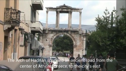 Historical Arch of Hadrian - Athens, Greece Holidays