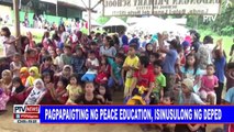 Pagpapaigting ng Peace Education, isinusulong ng DepEd