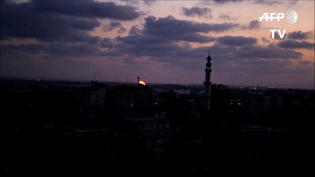 Disparan cohetes desde Gaza e Israel bombardea 25 objetivos