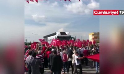 Muharrem İnce kendisi için getirilen kurbanı kestirmedi