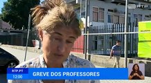 Professores estão em greve às reuniões de avaliação