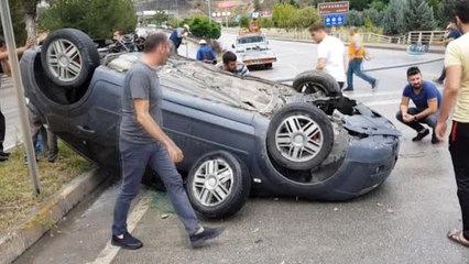 Karabük'te Meydana Gelen Kazalarda 2 Kişi Yaralandı