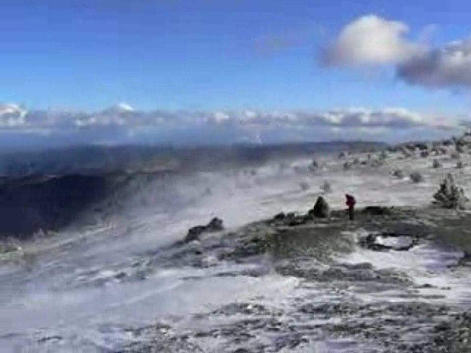 Mezenc bourrasque de neige