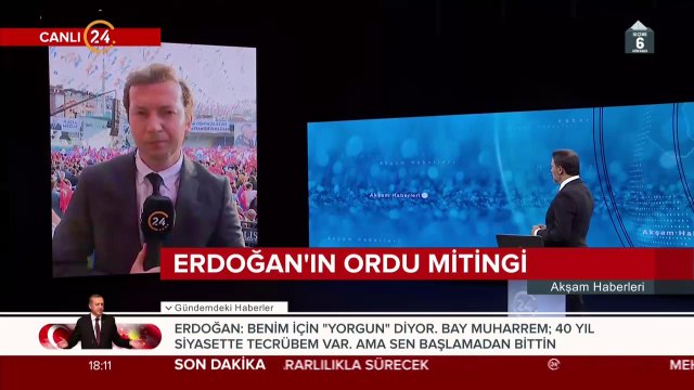 AK Parti Ordu Mitingi