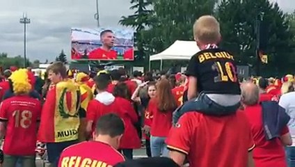 Belgique-Panama: les supporters réunis au stade Gaston Reiff de Braine-l'Alleud