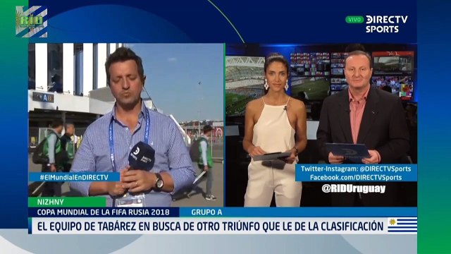 INFORME DE LA SELECCIÓN URUGUAYA: 2 CAMBIOS CONTRA ARABIA SAUDITA (BUYSAN EN DIRECTV SPORTS - 18/06/18)
