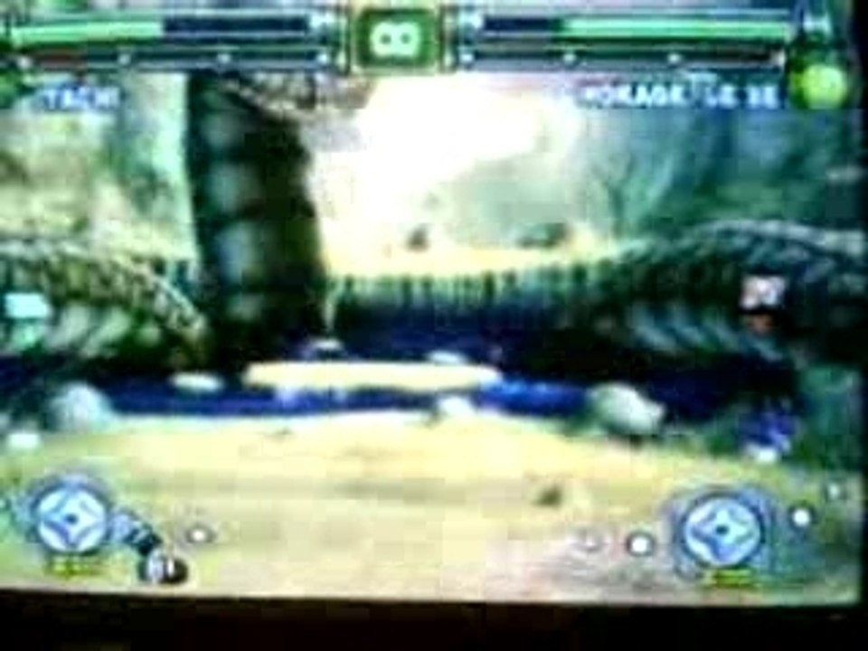 naruto ultimate ninja 2-itachi vs 3eme hokage