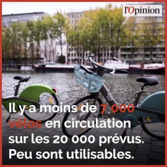 Le fiasco du Vélib’ en cinq chiffres